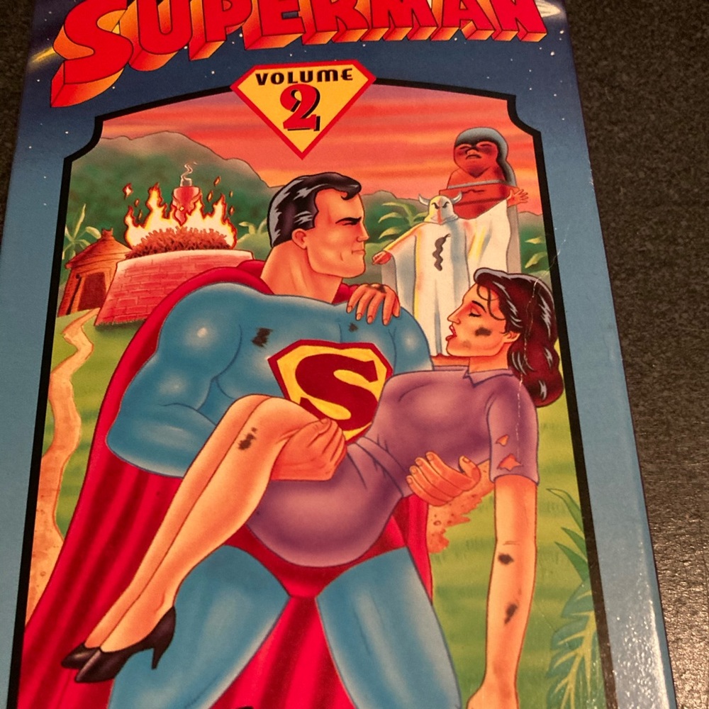 Superman vol 2 Jungle Drums and 2 more vhs